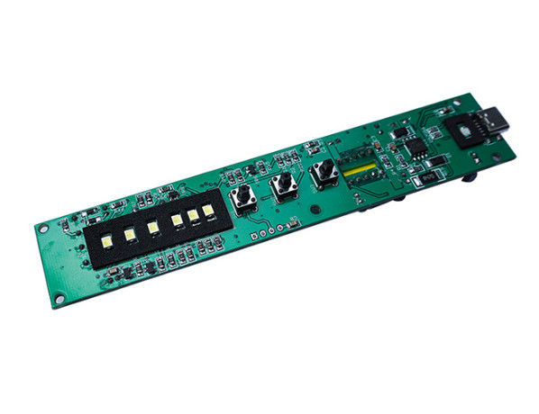 FR-4 একক স্তর PCB ফ্যাব্রিকেশন সমাবেশ ইউএসবি সংযোগকারী সহ আরএফ সৌন্দর্য জন্য